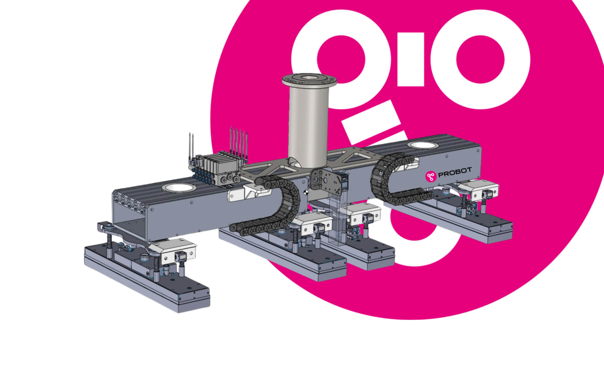 Imutarttuja/Alipainetarttuja käärittyjen levypakkausten lavaukseen - tarttuja