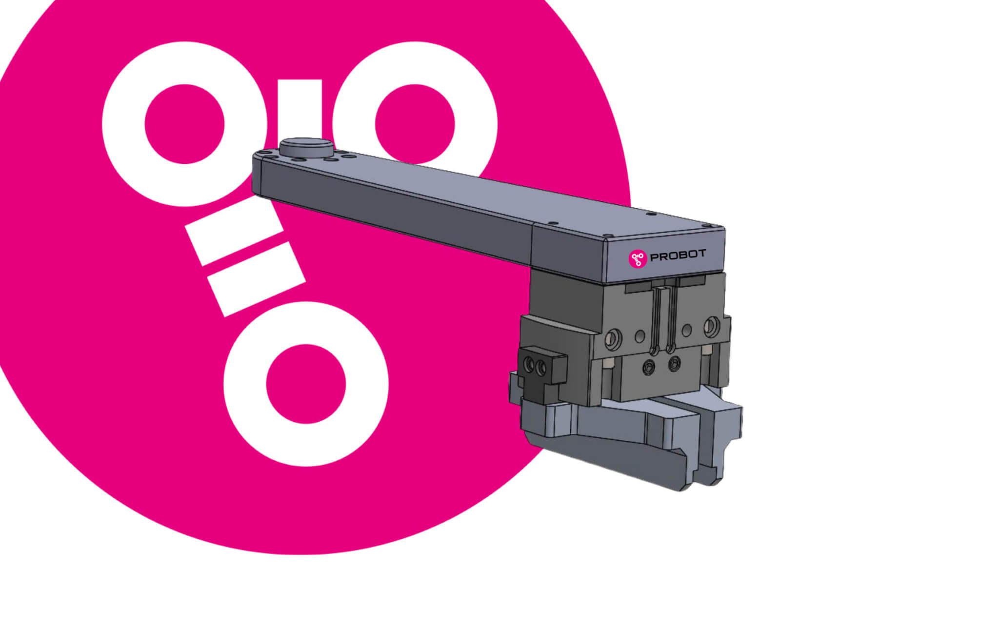 Mekaaninen tarttuja robottisoluun hukkamateriaalin mittaukseen ja tarkistukseen