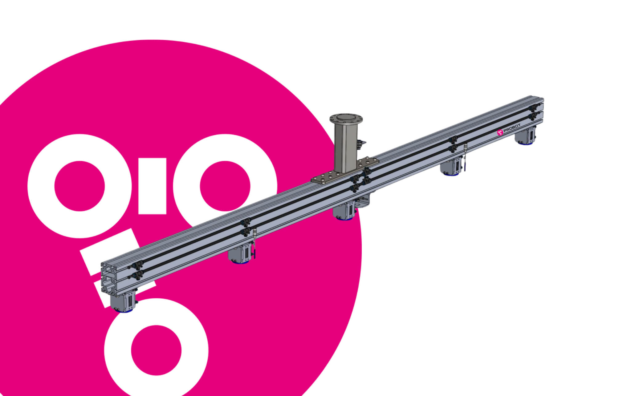 Paineilmalla toimiva magneettitarttuja pitkille metallikappaleille - tarttuja